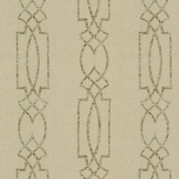 Cathedral Trellis Beige Wallpaper