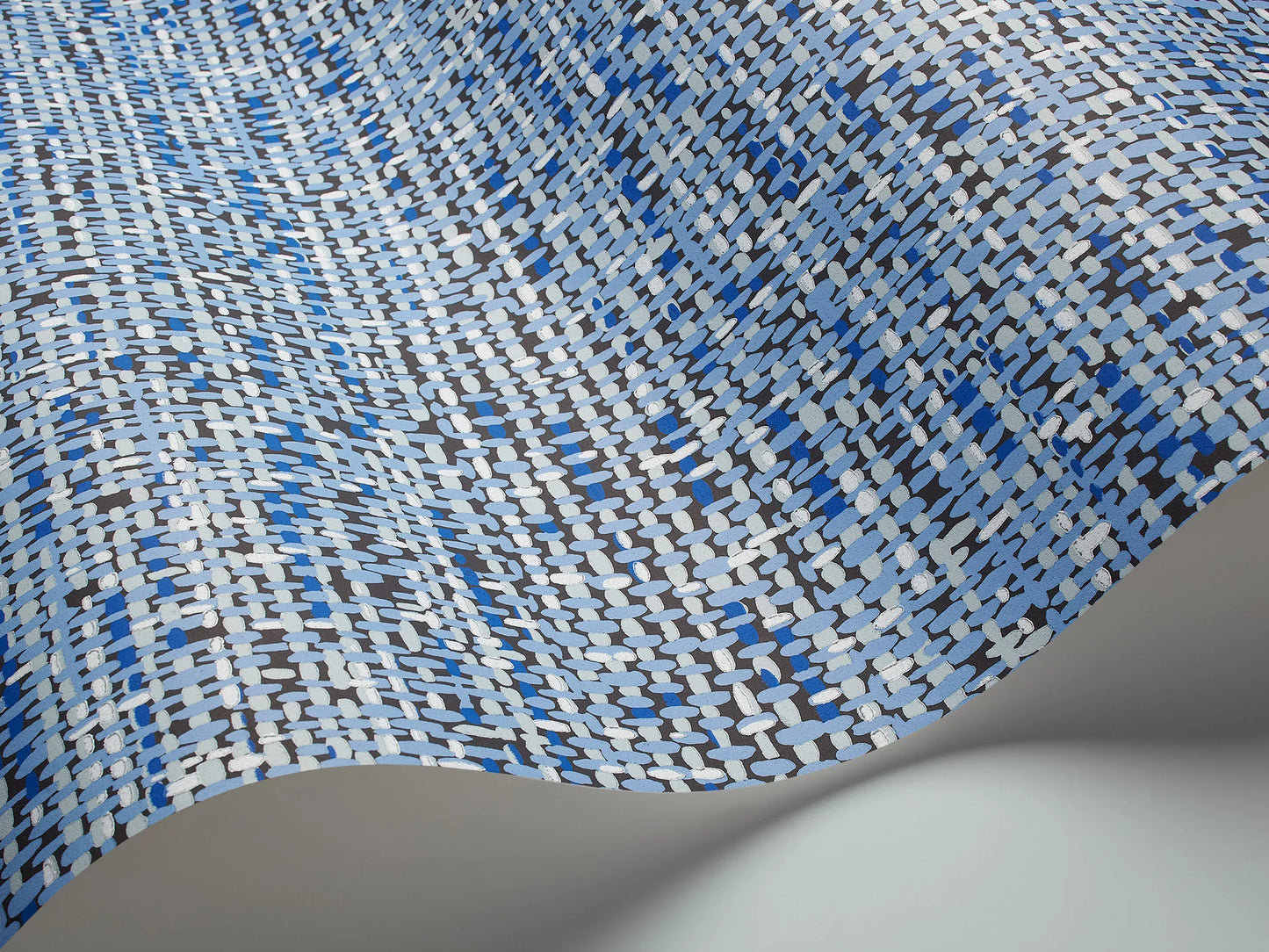Tweed Blue Wallpaper
