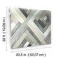 Wynwood Geometric Grey Wallpaper