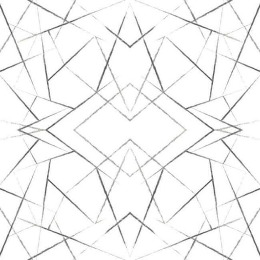 Geo Diamond Black Wallpaper