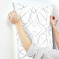 Geo Diamond Black Wallpaper