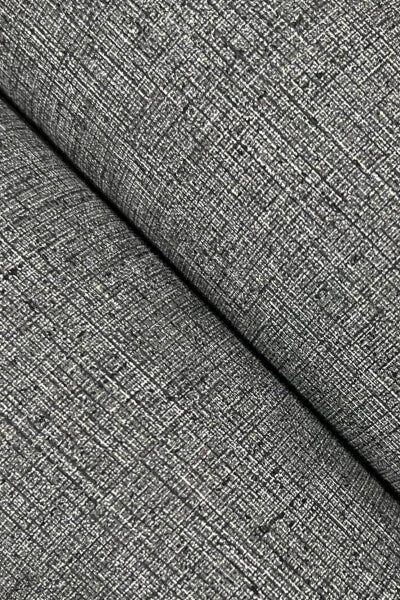 Hardy Linen Onyx Wallpaper