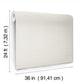 Plain Grass White Wallpaper
