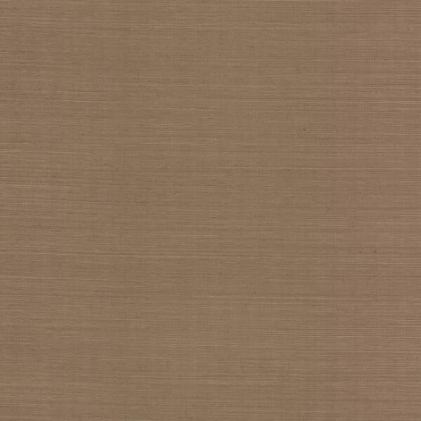 Plain Sisal Brown Wallpaper