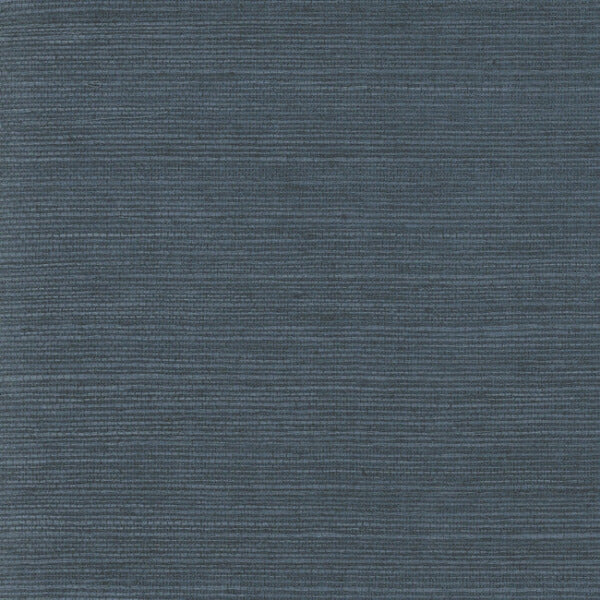 Plain Grass Sisal Grasscloth Blue Wallpaper