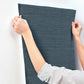 Plain Grass Sisal Grasscloth Blue Wallpaper
