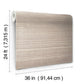 Plain Sisal Grasscloth White Wallpaper