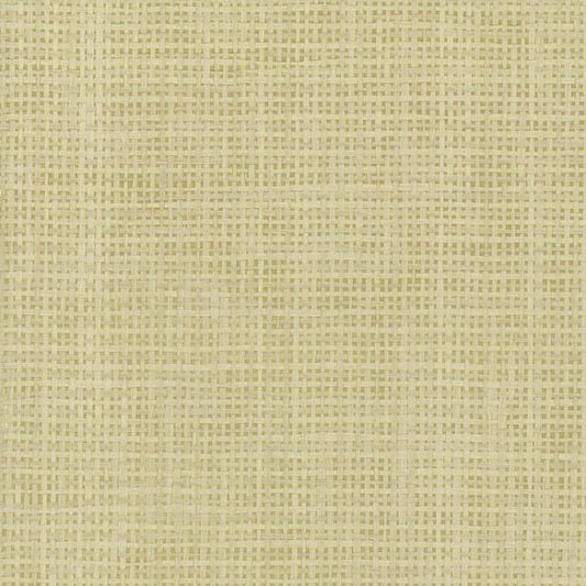 Woven Crosshatch White Wallpaper