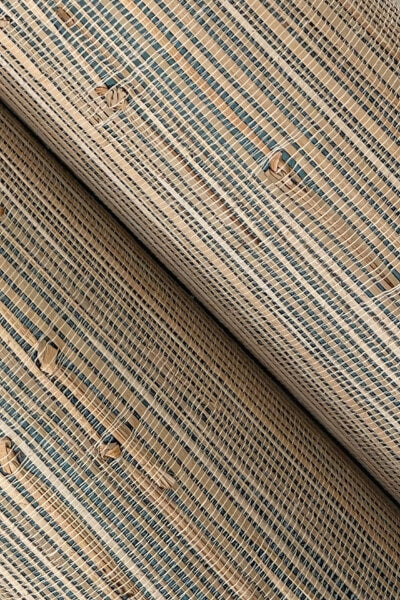 Knotted Grass Beige Wallpaper