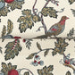 Parterre Raspberry Jacobean Wallpaper