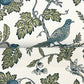 Parterre Blue Jacobean Wallpaper
