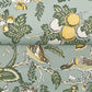 Parterre Light Blue Jacobean Wallpaper