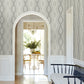 Laureate Grey Vine Trellis Wallpaper