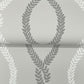 Laureate Grey Vine Trellis Wallpaper