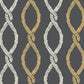 Laureate Black Vine Trellis Wallpaper