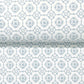 Priti Light Blue Floral Grid Wallpaper