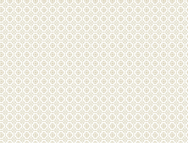 Priti Beige Floral Grid Wallpaper
