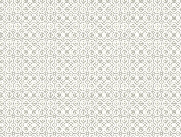 Priti Grey Floral Grid Wallpaper