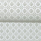 Priti Grey Floral Grid Wallpaper