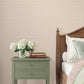 Priti Rose Floral Grid Wallpaper