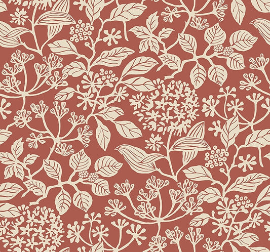 Rowen Ruby Botanical Wallpaper