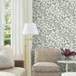 Rowen Olive Botanical Wallpaper