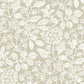 Rowen Taupe Botanical Wallpaper