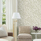Rowen Taupe Botanical Wallpaper