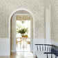 Rowen Taupe Botanical Wallpaper