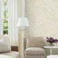 Rowen Beige Botanical Wallpaper