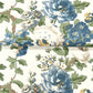 Beatrix Blue Vintage Floral Wallpaper