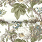 Beatrix Neutral Vintage Floral Wallpaper