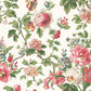Beatrix Fuchsia Vintage Floral Wallpaper