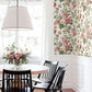 Beatrix Fuchsia Vintage Floral Wallpaper