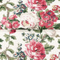 Beatrix Fuchsia Vintage Floral Wallpaper