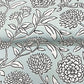 Chatsworth Garden Sky Blue Floral Trail Wallpaper