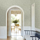Chatsworth Garden Light Green Floral Trail Wallpaper