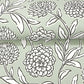 Chatsworth Garden Light Green Floral Trail Wallpaper