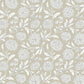 Chatsworth Garden Taupe Floral Trail Wallpaper