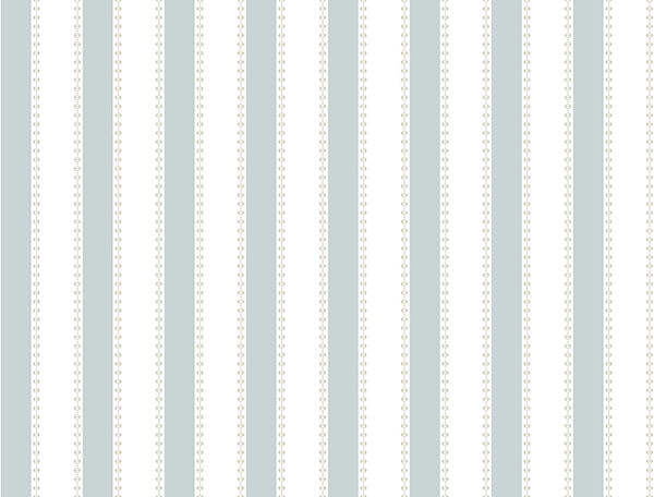Tilford Light Blue Awning Stripe Wallpaper