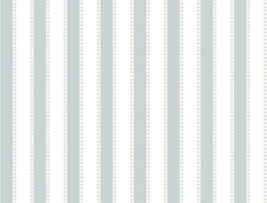 Tilford Light Blue Awning Stripe Wallpaper