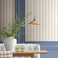 Tilford Beige Awning Stripe Wallpaper
