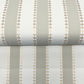Tilford Beige Awning Stripe Wallpaper