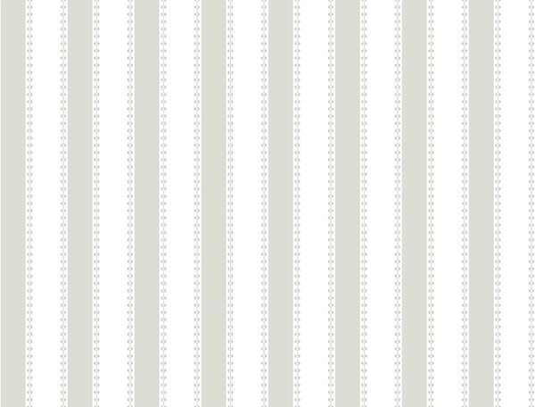 Tilford Light Grey Awning Stripe Wallpaper