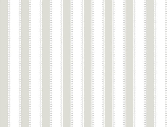 Tilford Light Grey Awning Stripe Wallpaper