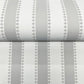 Tilford Light Grey Awning Stripe Wallpaper