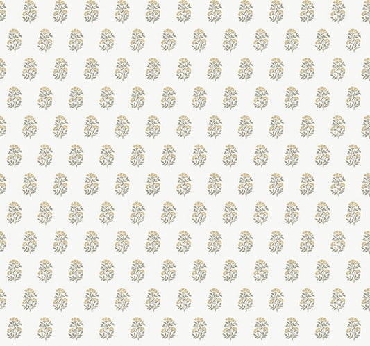 Sylvie Neutral Floral Wallpaper