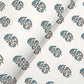 Sylvie Teal Floral Wallpaper