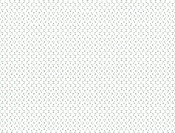 Brioni Light Blue Floral Stamp Wallpaper