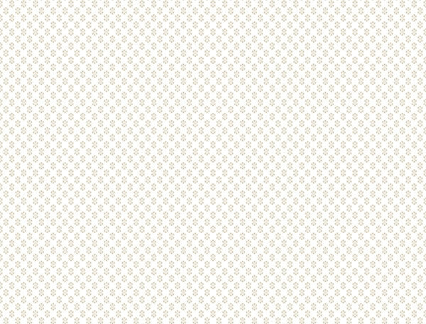 Brioni Beige Floral Stamp Wallpaper